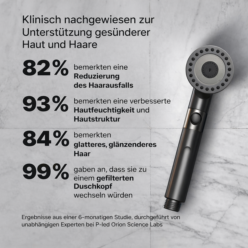 DER GEFILTERTE DUSCHKOPF 