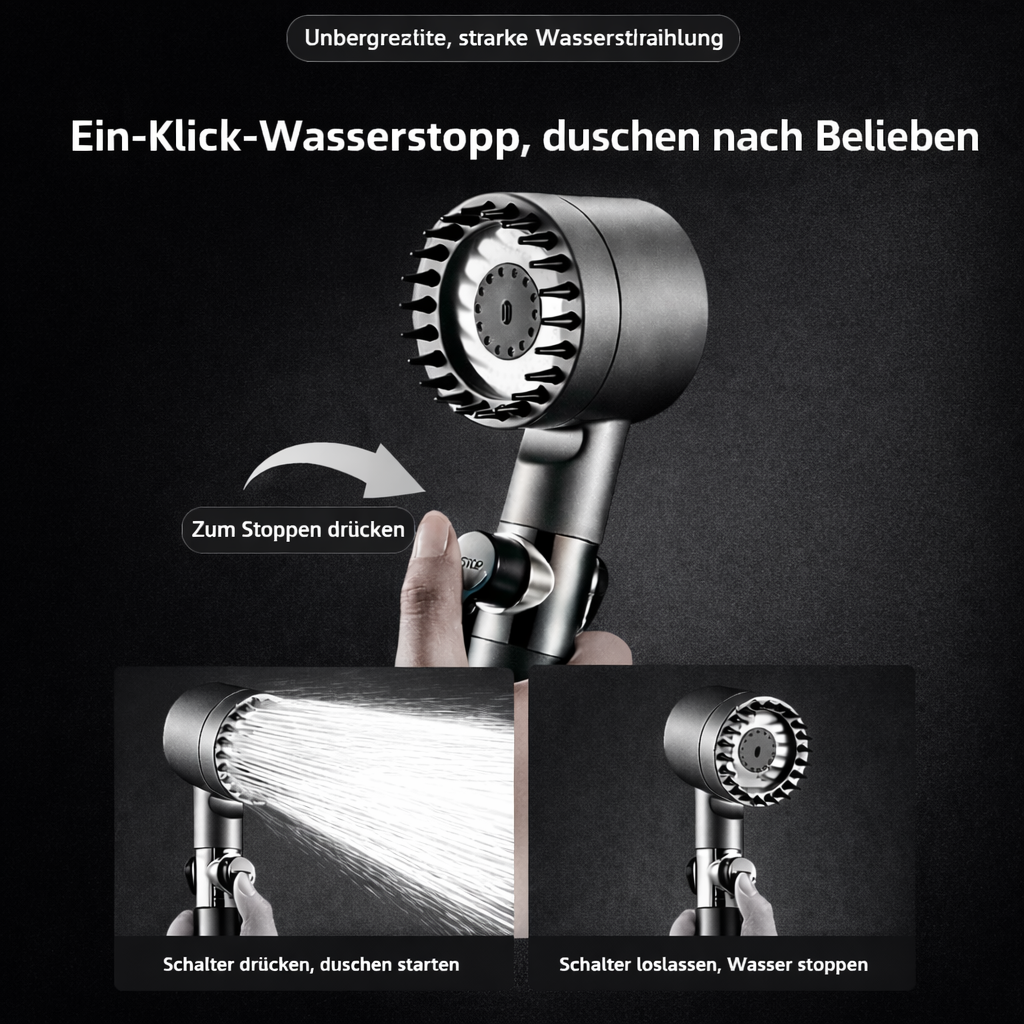 DER GEFILTERTE DUSCHKOPF 